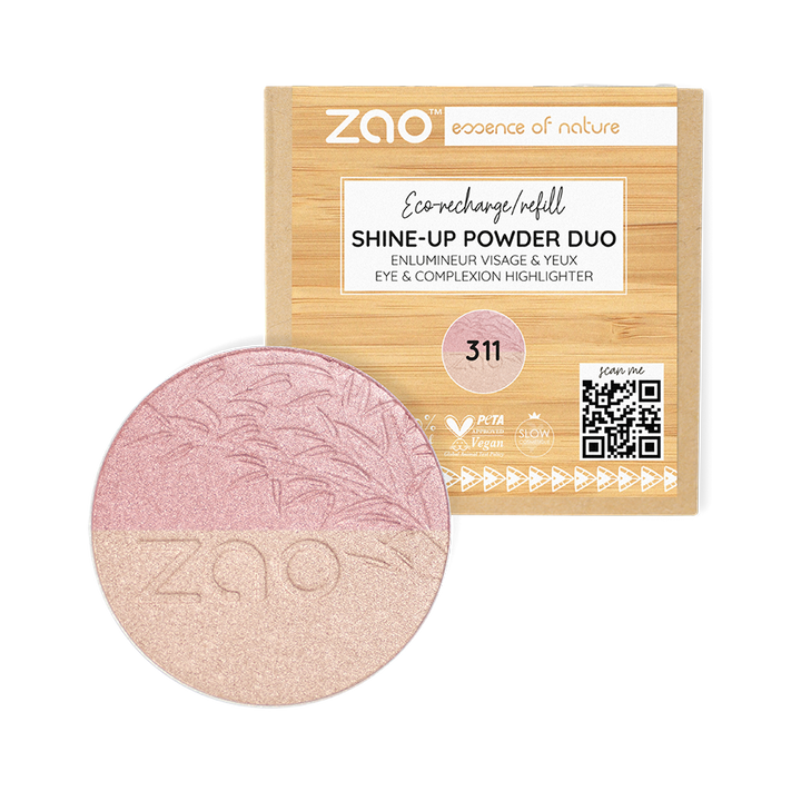 Shine-up Powder Duo - 311 Pink & Gold