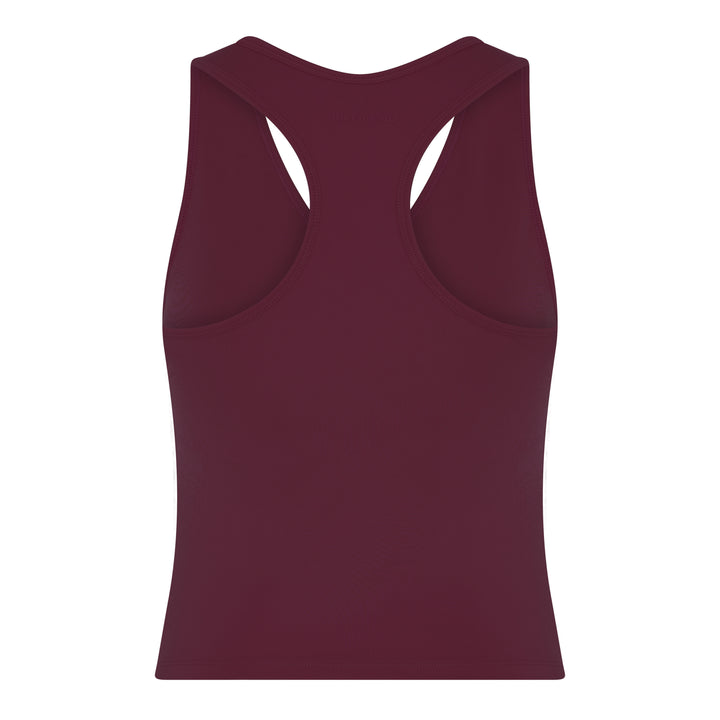 MADDIE V-NECK TANK MULBERRY