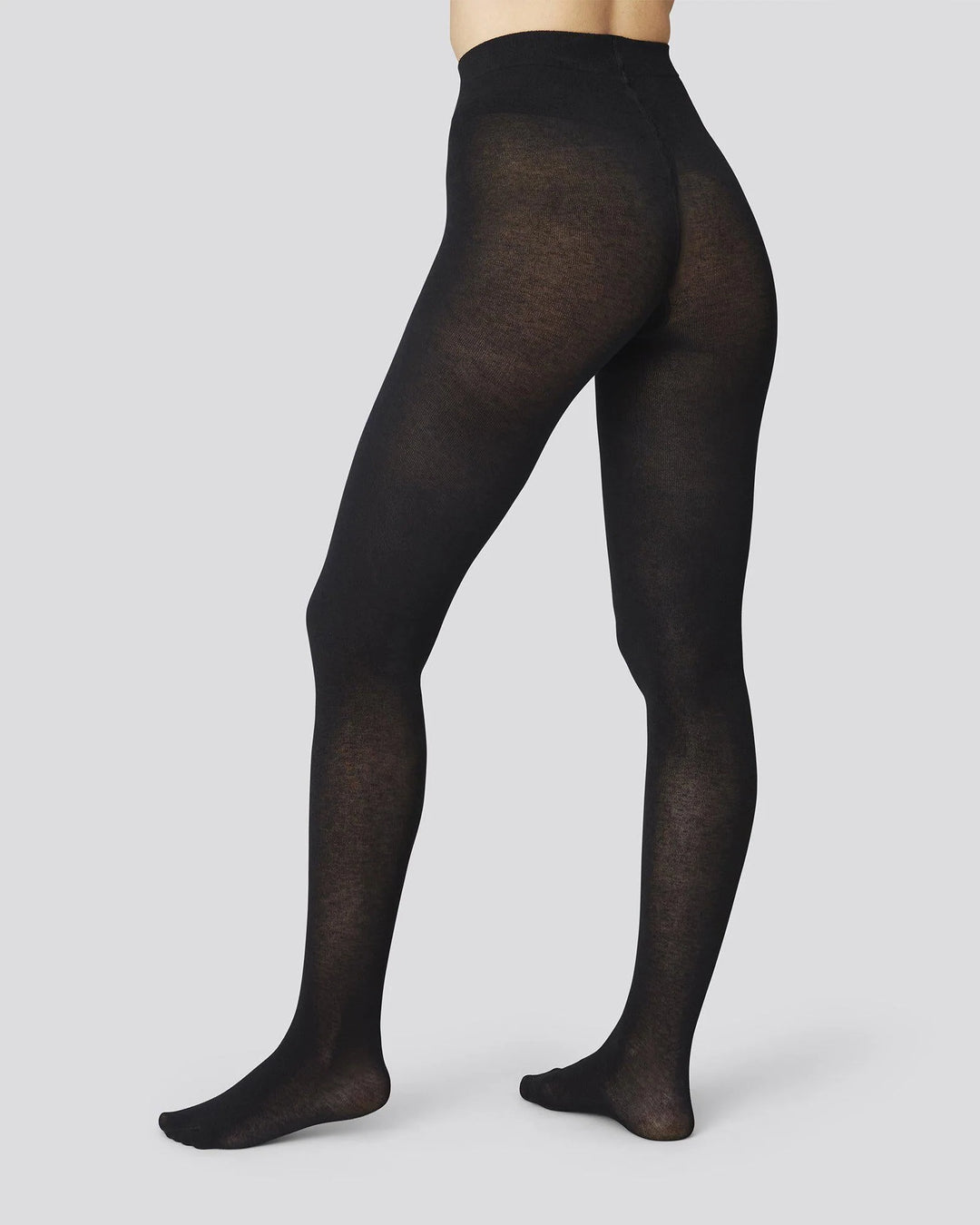 ALICE SOKKABUXUR CASHMERE SVARTAR