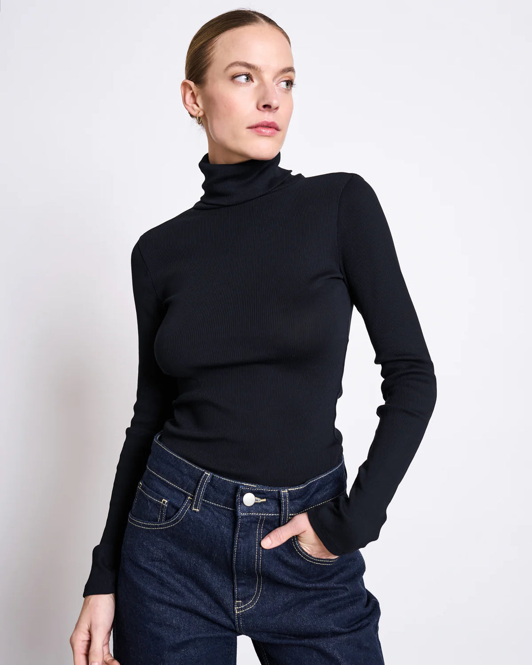 VILCA STRAITH LEG GALLABUXUR DARK BLUE DENIM