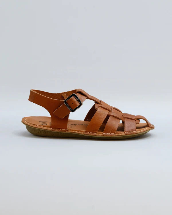 CAPRI SANDALAR COGNAC BROWN