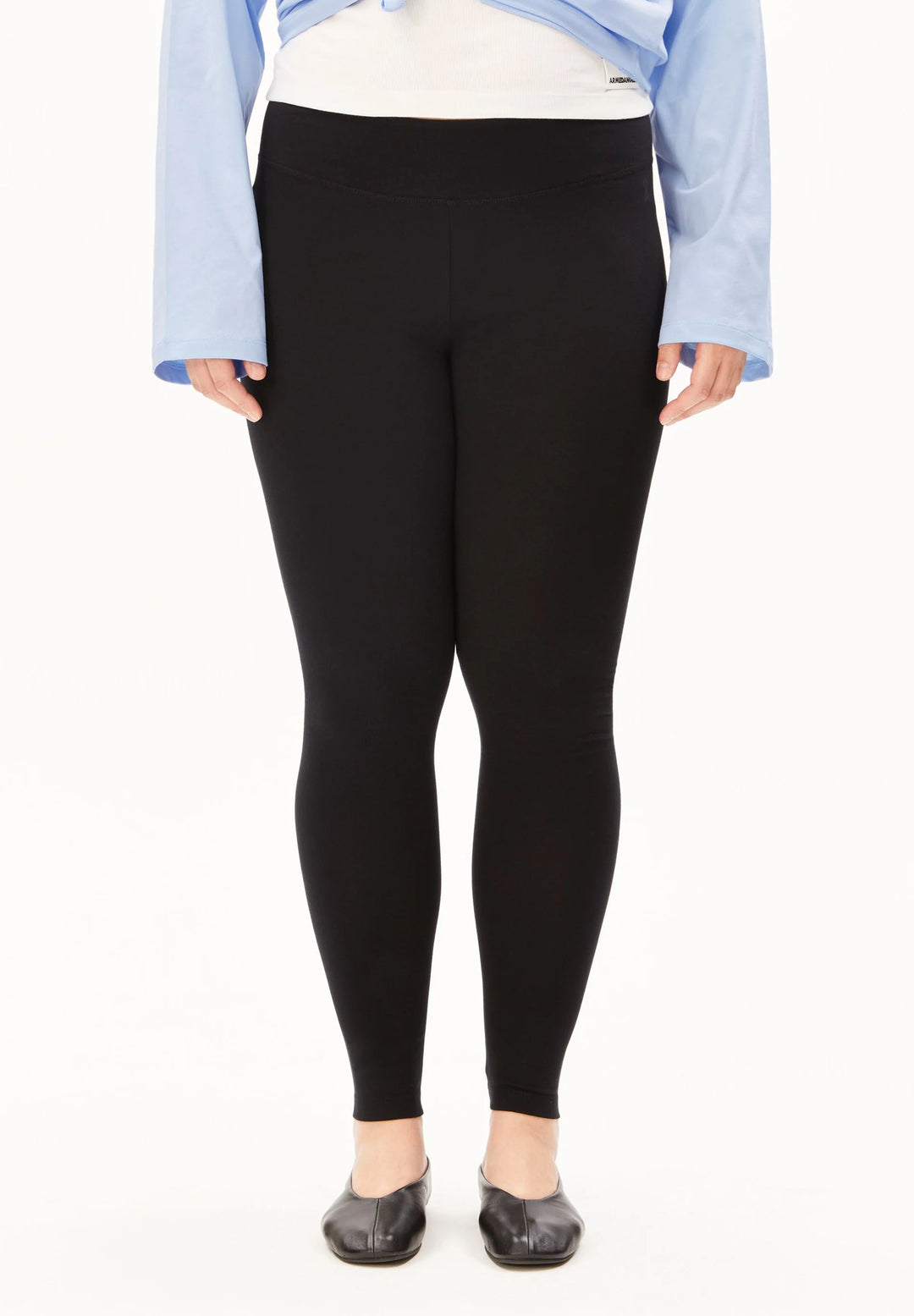 FARIBAA LEGGINGS LÍFRÆN BÓMULL SVARTAR