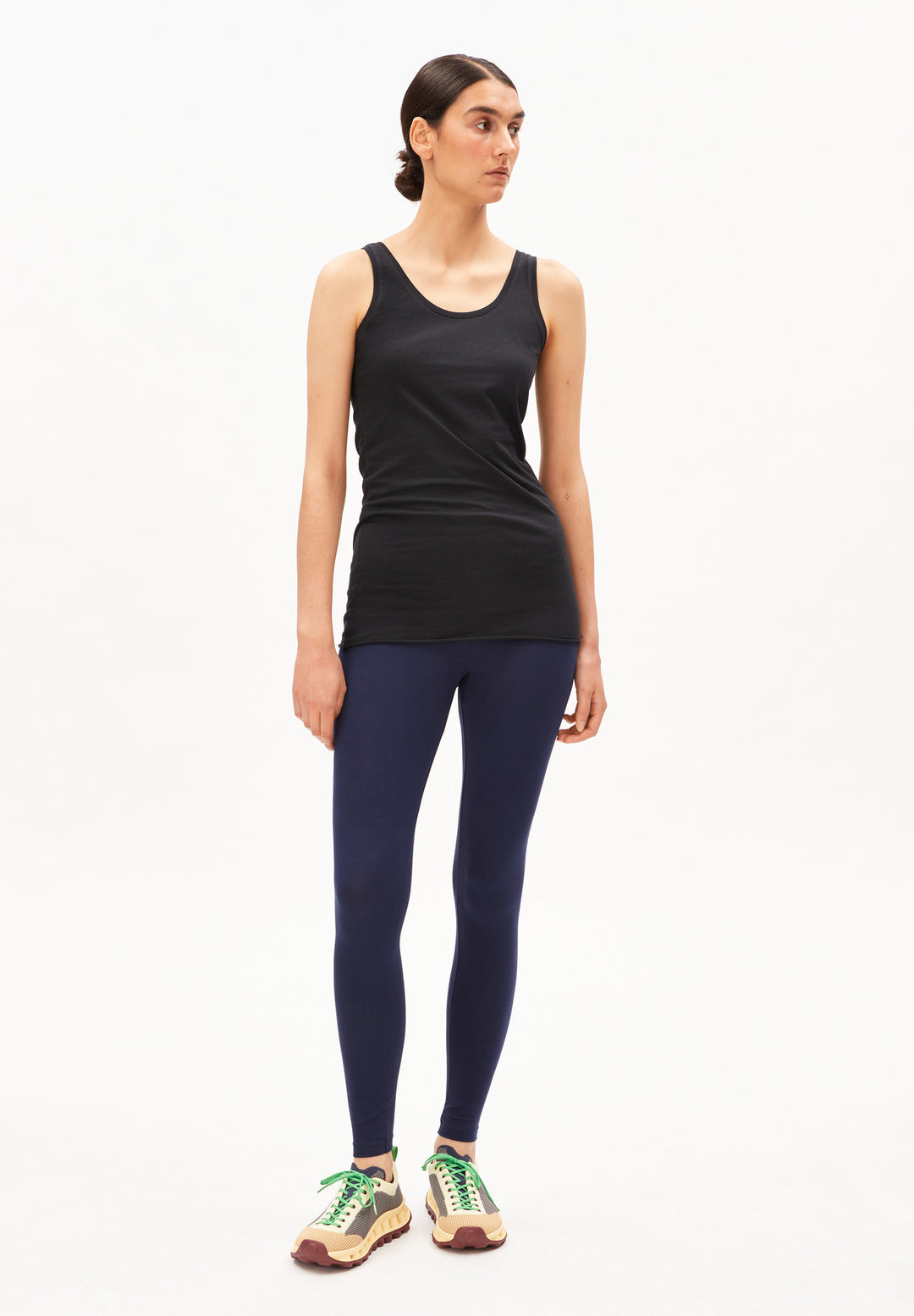 FARIBAA LEGGINGS LÍFRÆN BÓMULL TINTED NAVY