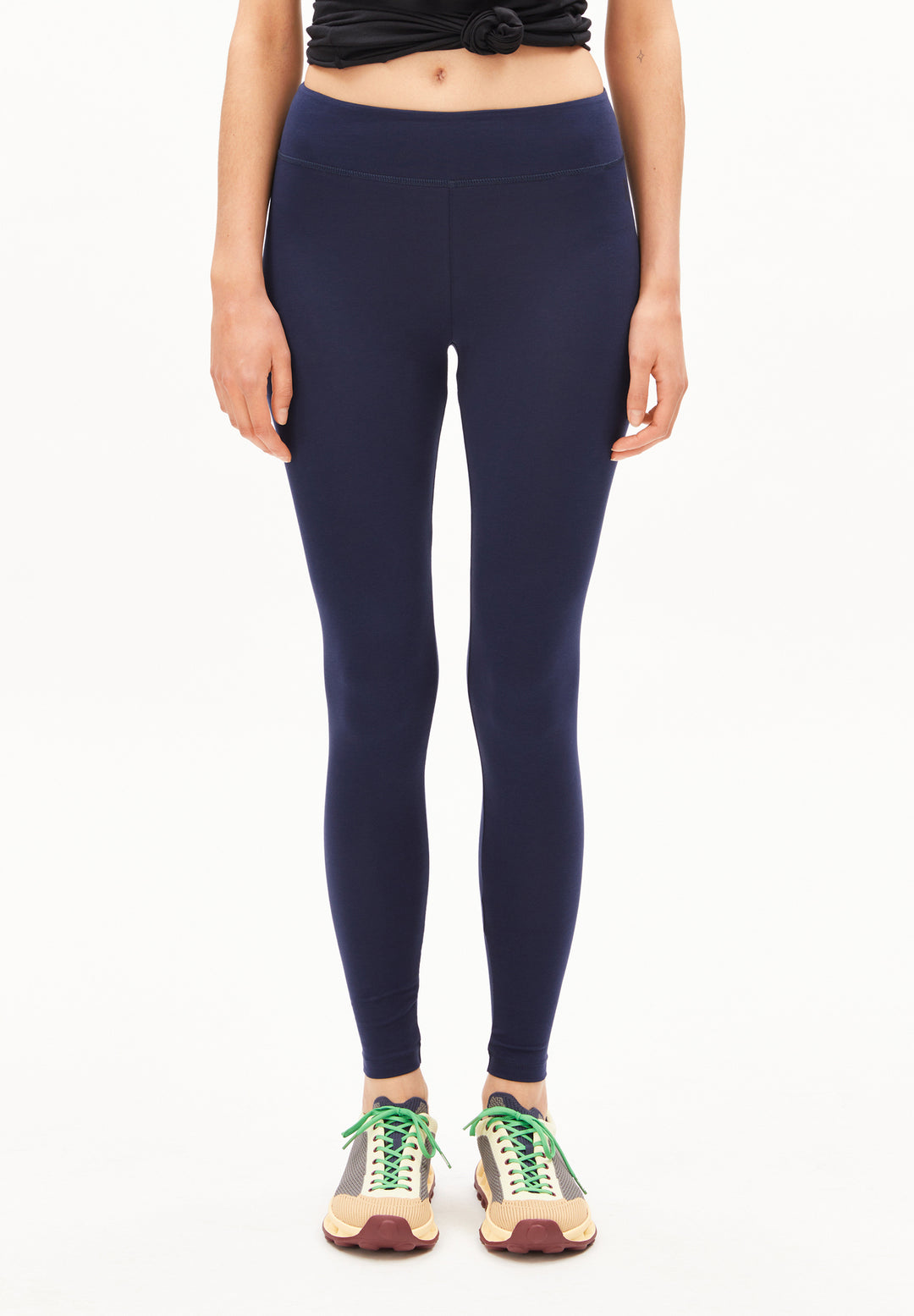 FARIBAA LEGGINGS LÍFRÆN BÓMULL TINTED NAVY