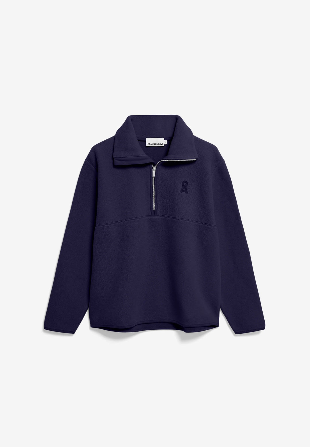 HAARLEENAA BÓMULLAR FLÍSPEYSA TINTED NAVY