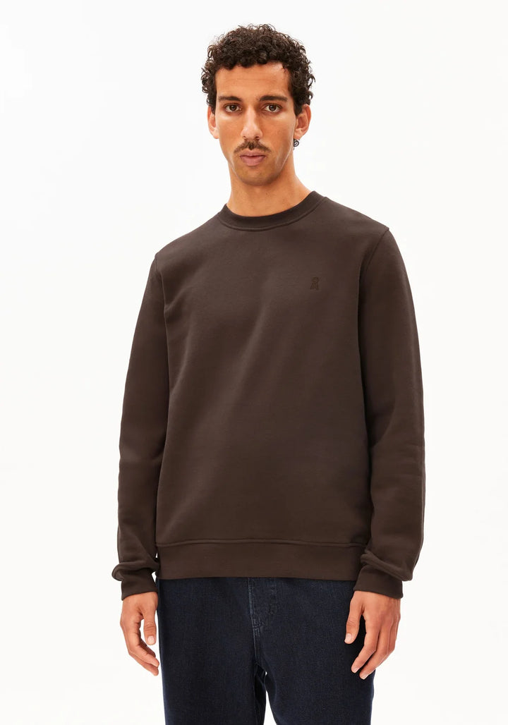 BAARO FLEECE SWEATSHIRT CLAYSTONE