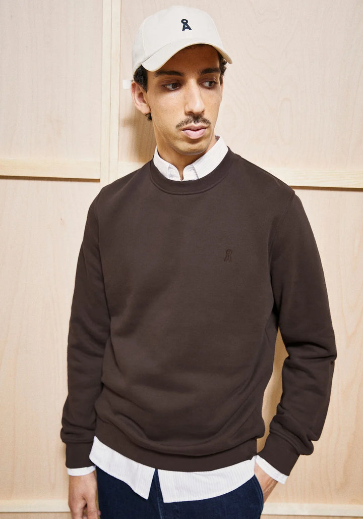 BAARO FLEECE SWEATSHIRT CLAYSTONE