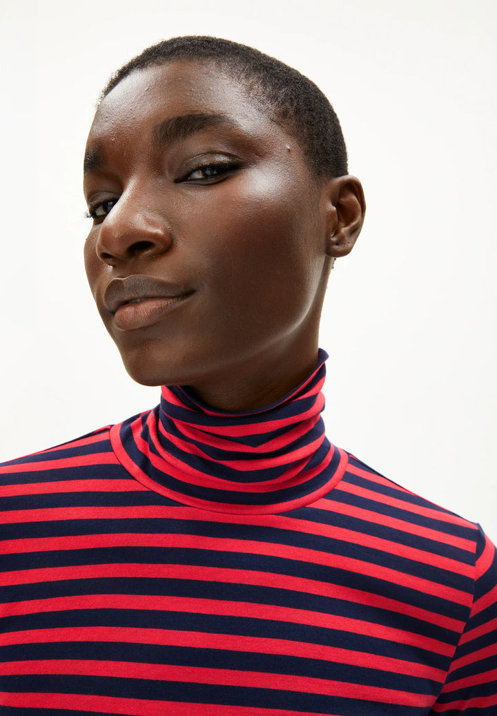 GRAZILIAA RÚLLUKRAGABOLUR SOFT TINTED NAVY- CANDY APPLE