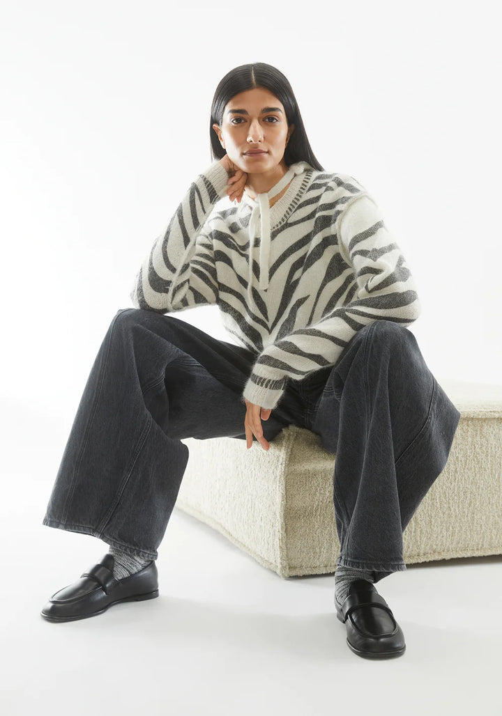 BALBAA PREMIUM ZEBRARAA PEYSA ÚR MOHAIR BLÖNDU