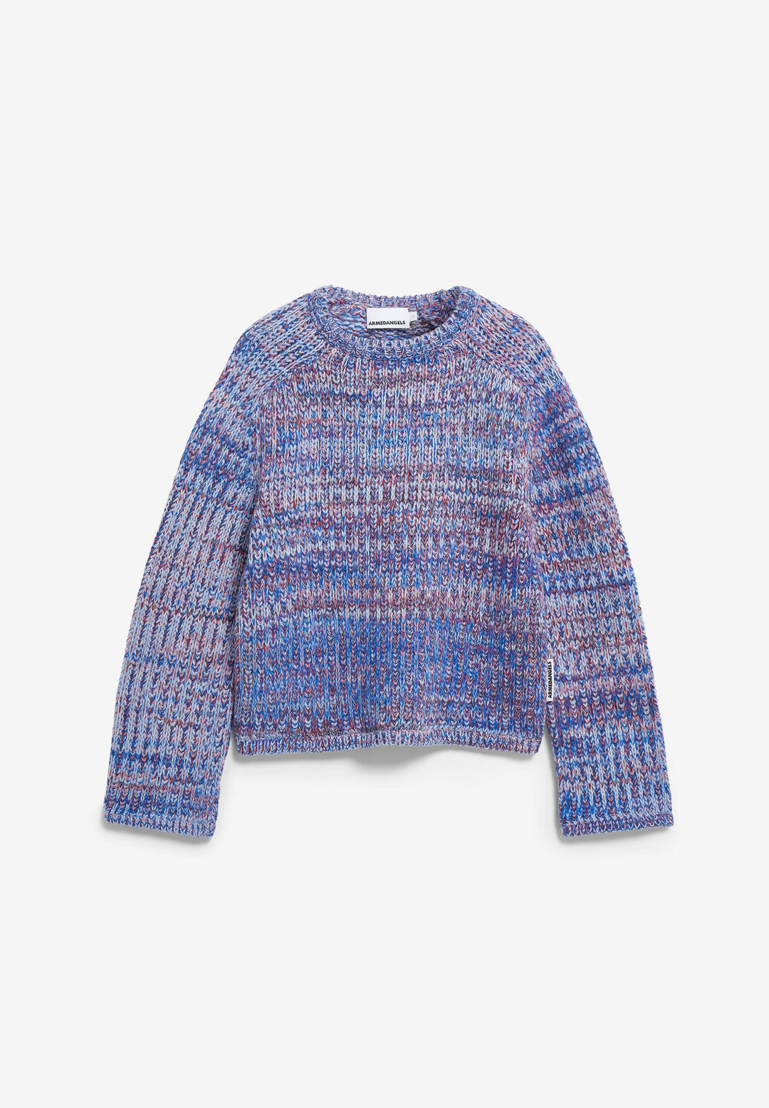 UN-WASTED CREW KNIT PEYSA DARK POPPY