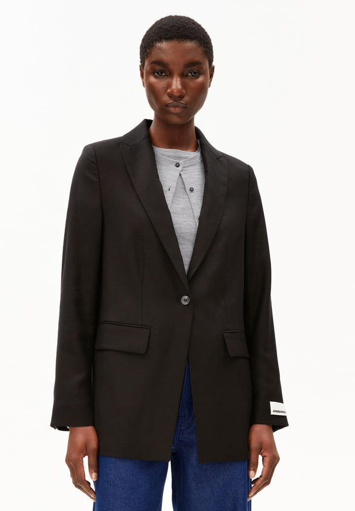 MIKULAA BLAZER JAKKI SVARTUR