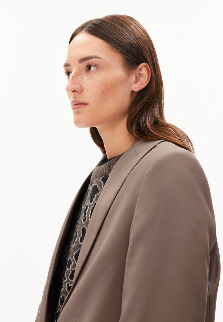 MIKULAA BLAZER JAKKI WALNUT CREAM