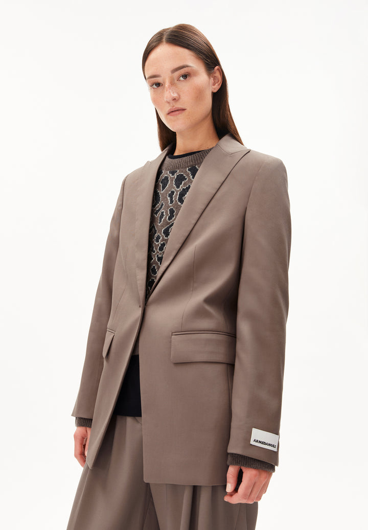 MIKULAA BLAZER JAKKI WALNUT CREAM