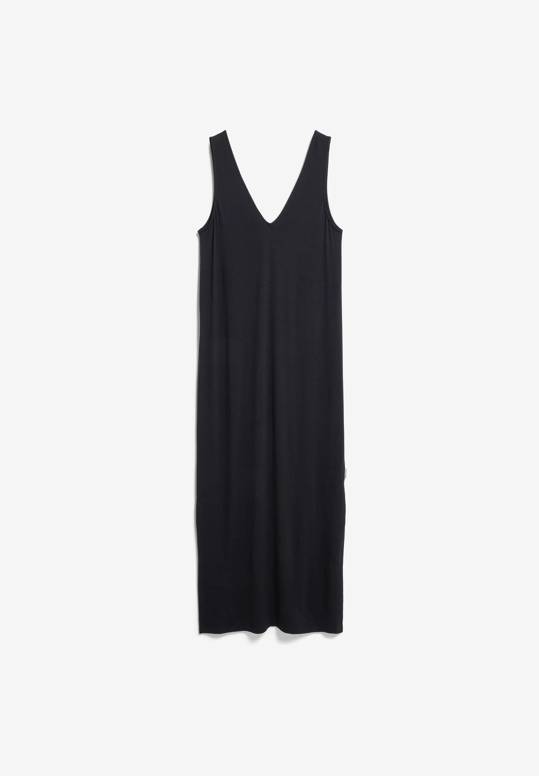 JERSEY MIDI KJÓLL SVARTUR