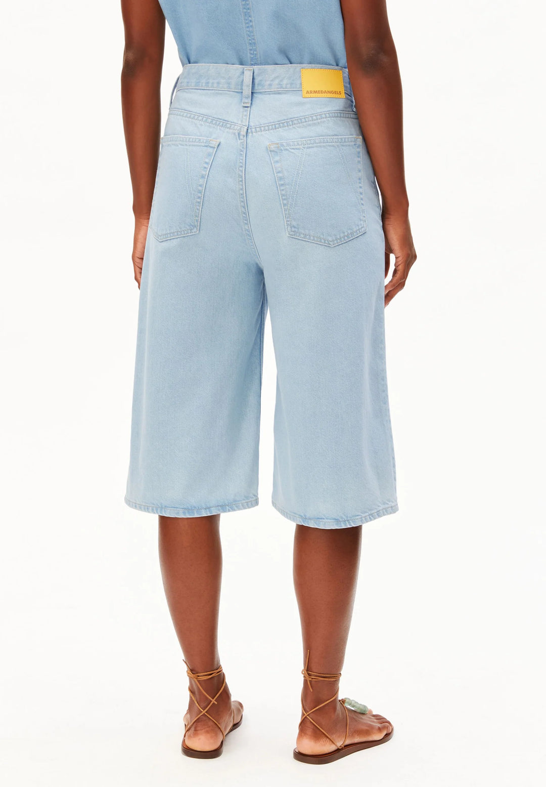CITY DENIM HIGH WAIST SHORT GALLASTUTTBUXUR BARREA