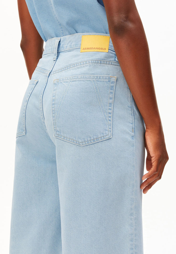 CITY DENIM HIGH WAIST SHORT GALLASTUTTBUXUR BARREA
