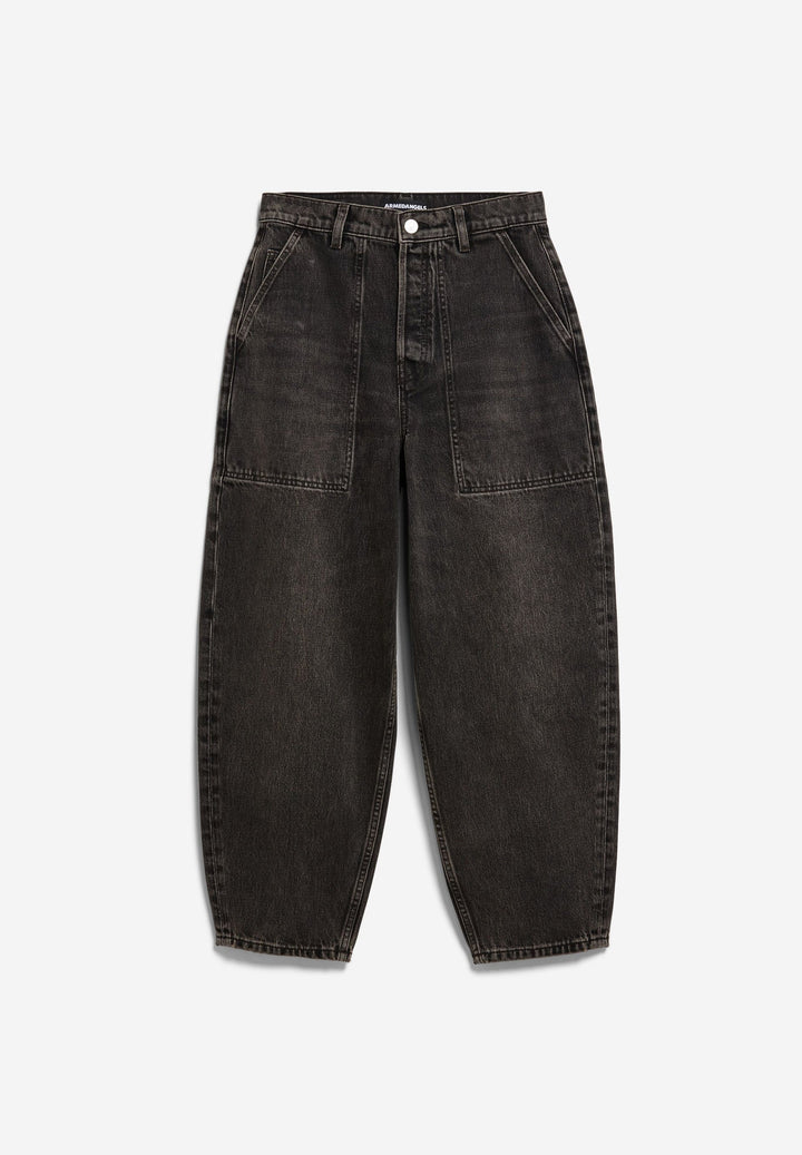 BAARLY HIGE WORKER WAIST GALLABUXUR NUTMEG