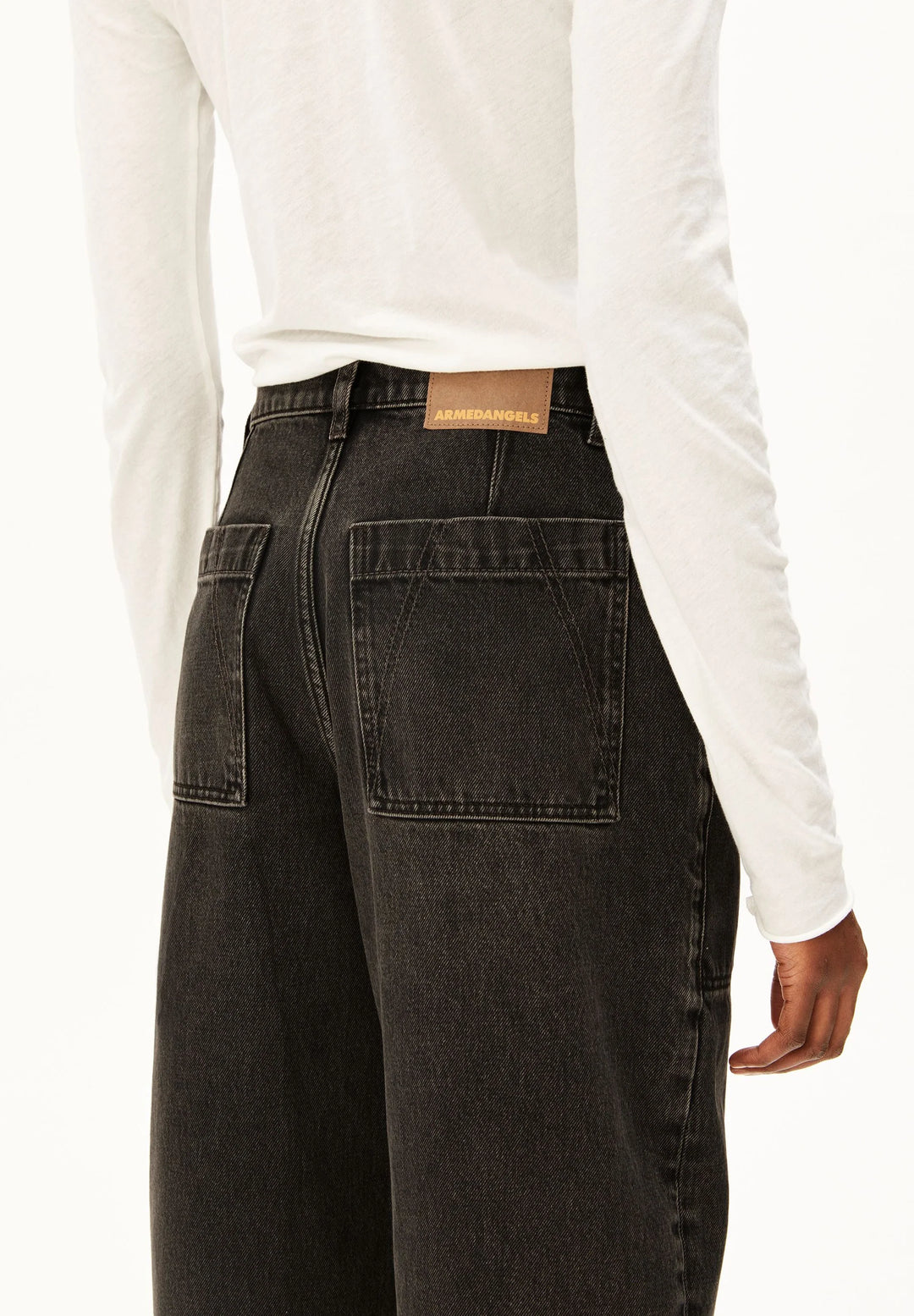BAARLY HIGE WORKER WAIST GALLABUXUR NUTMEG