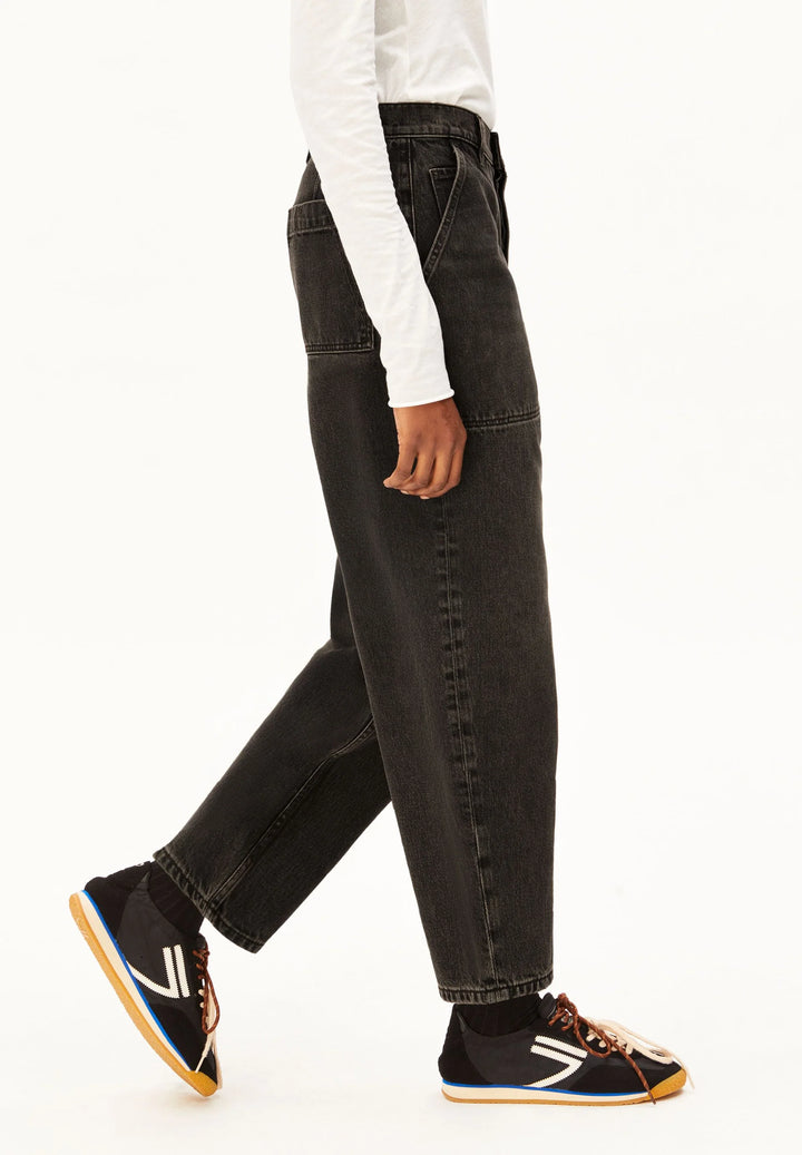 BAARLY HIGE WORKER WAIST GALLABUXUR NUTMEG