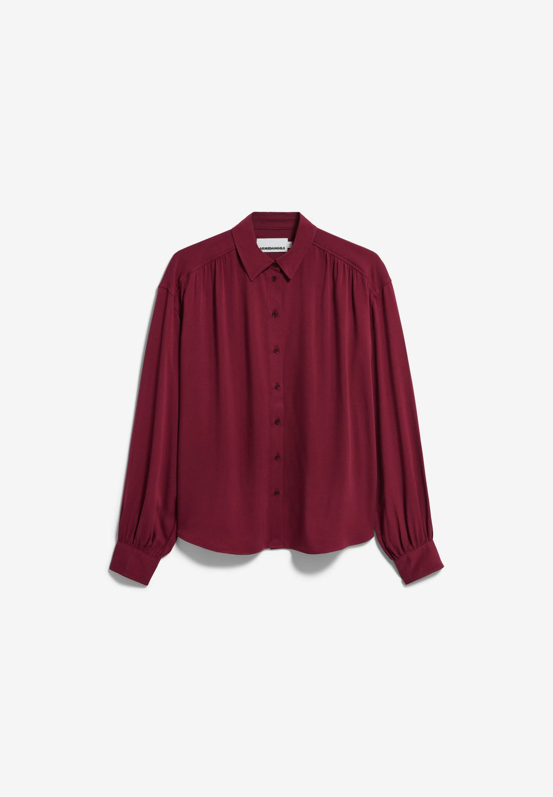 E2FINARAA ECOVERO SKYRTA VELVET RED