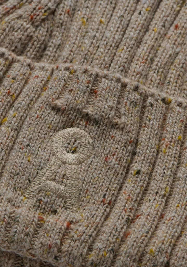 TWEED PRJÓNAHÚFA SANDSTONE TWEED
