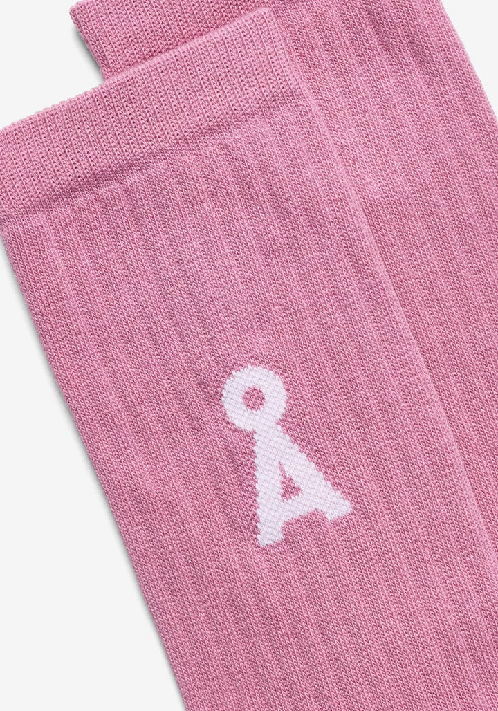 SAAMUS BOLD SOKKAR LÍFRÆN BÓMULL WASHED BERRY