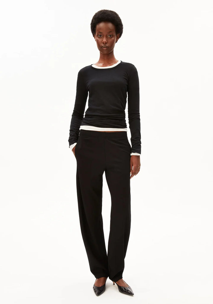 BASIC JERSEY BARREL PANT