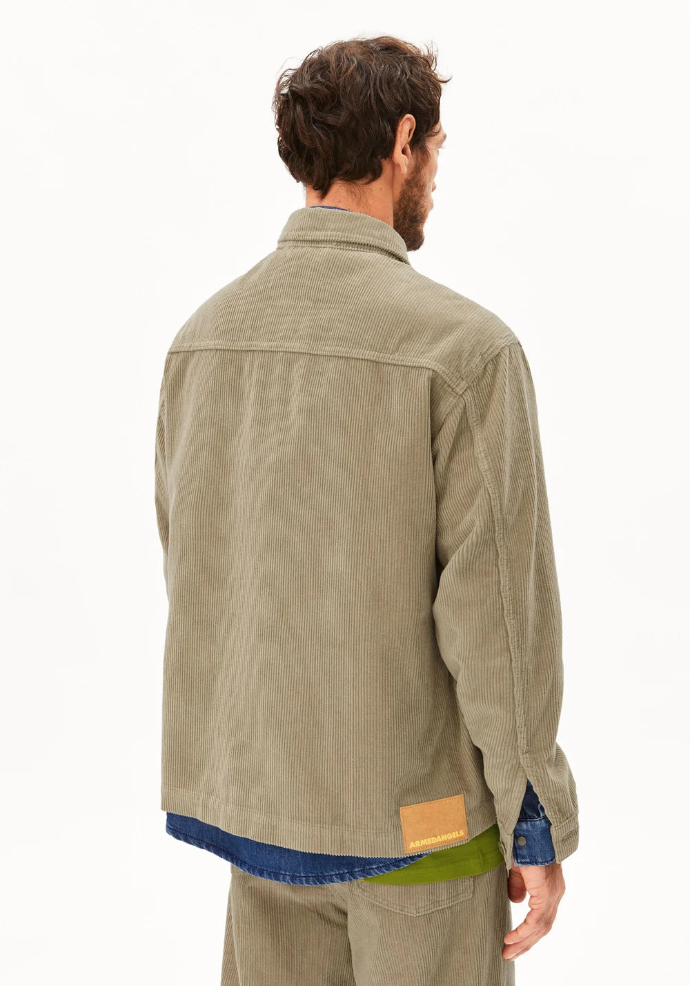 RELAXED CORDUROY JACKET LIGHT SAGE