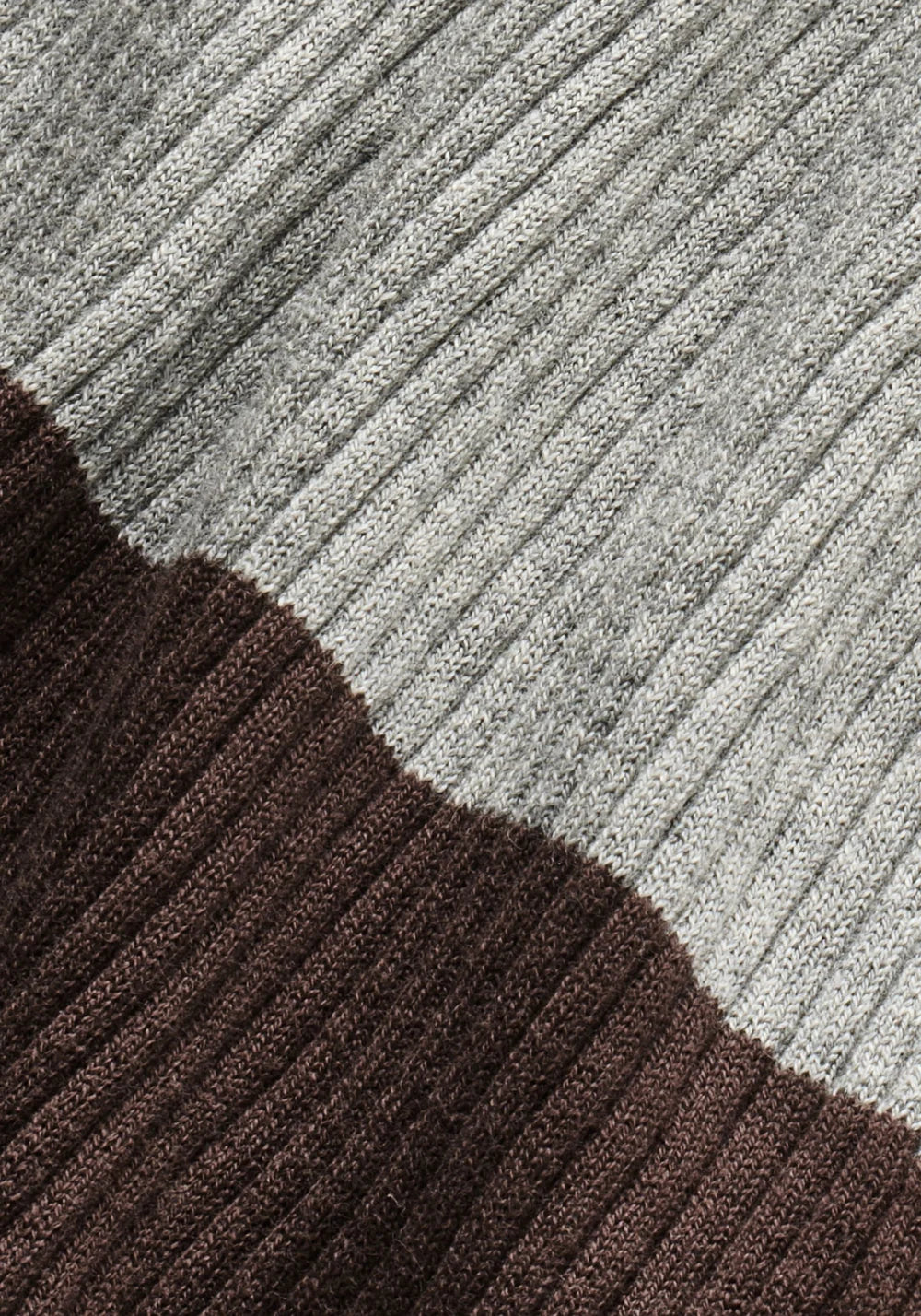 ALAANIA PATCH KNIT BOLUR SILVER MELANGE/SANDSTONE