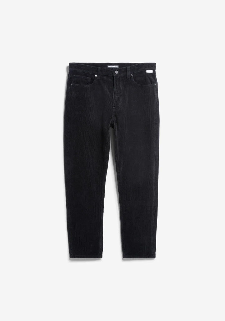 MAAKX RELAXED CORDUROY FLAUELSBUXUR SVARTAR