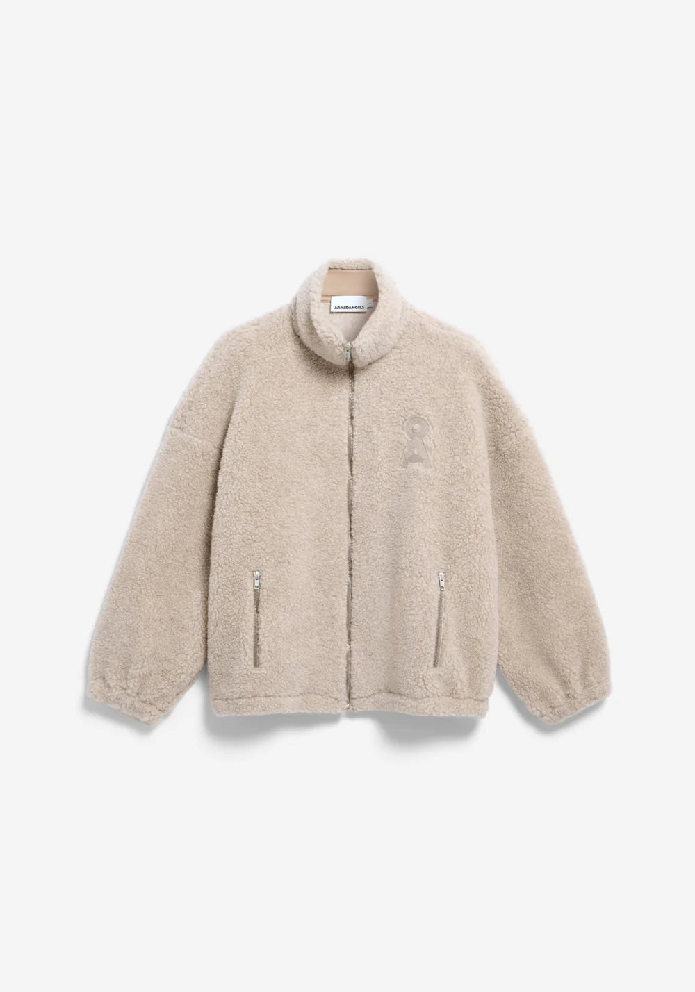 WOOL BLEND FLEECE JAKKI HONEY MELANGE