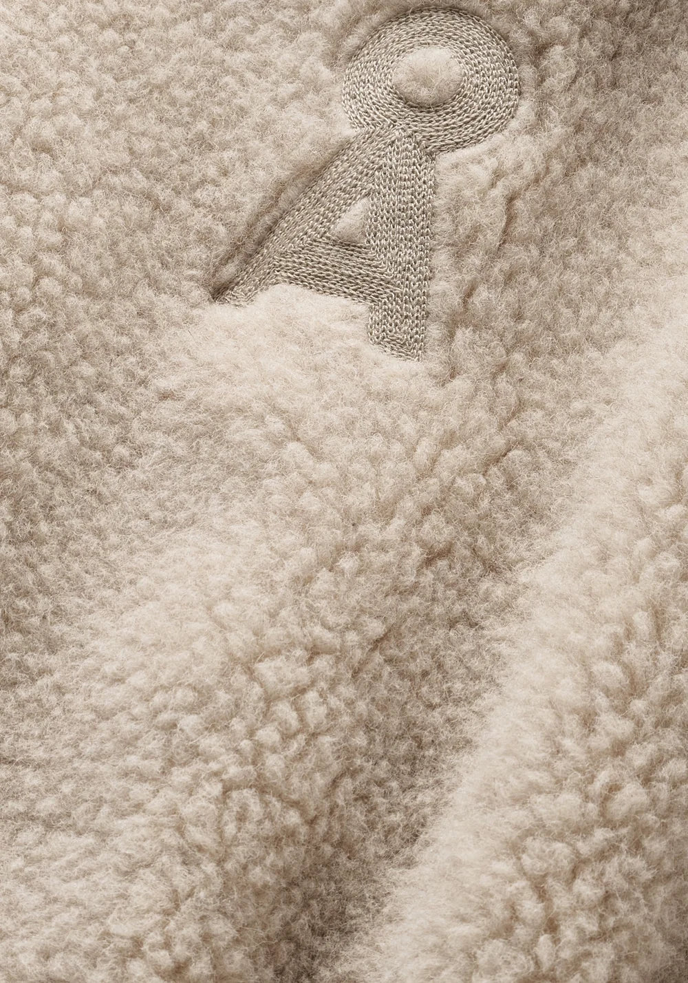 WOOL BLEND FLEECE JAKKI HONEY MELANGE