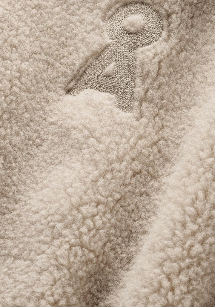 WOOL BLEND FLEECE JAKKI HONEY MELANGE