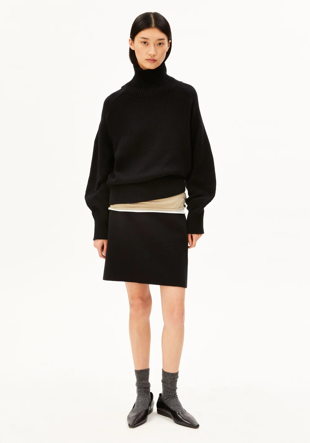 WINTER COTTON KNIT PEYSA SVÖRT