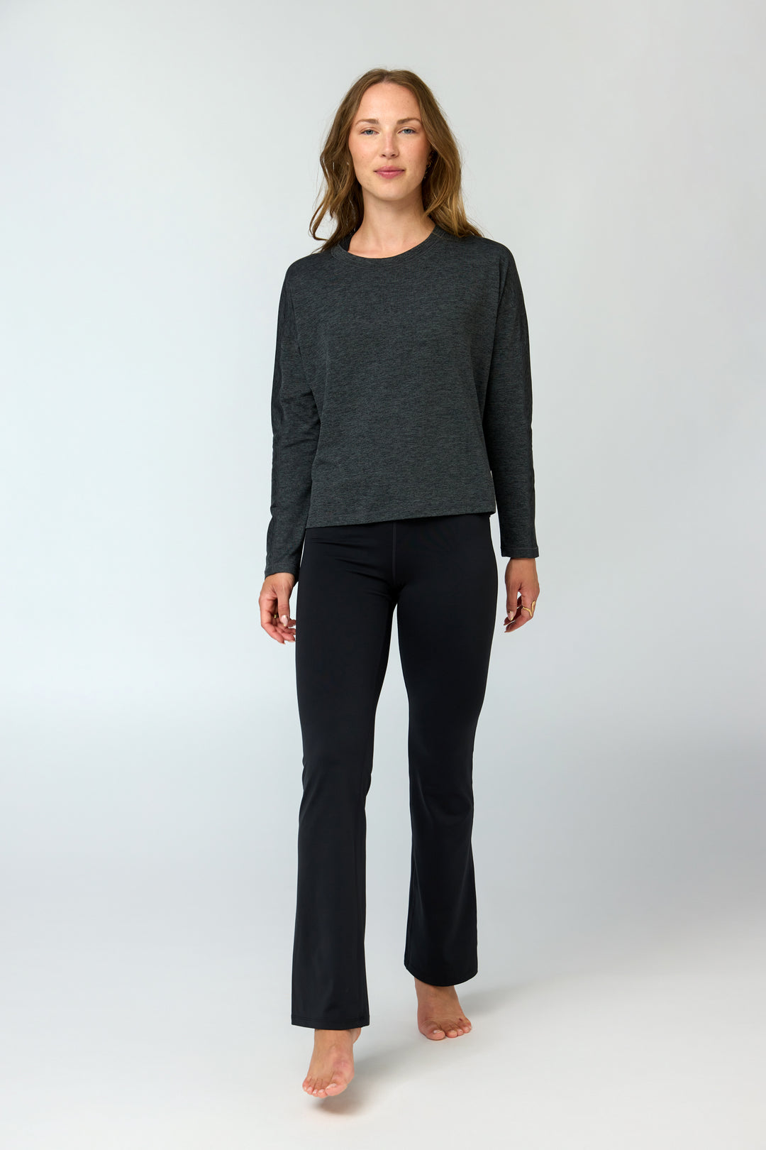 RESET FITTED LONG SLEEVE TEE MOON