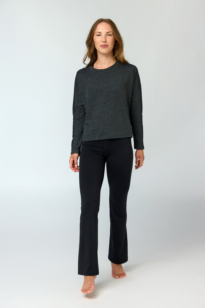 RESET FITTED LONG SLEEVE TEE MOON
