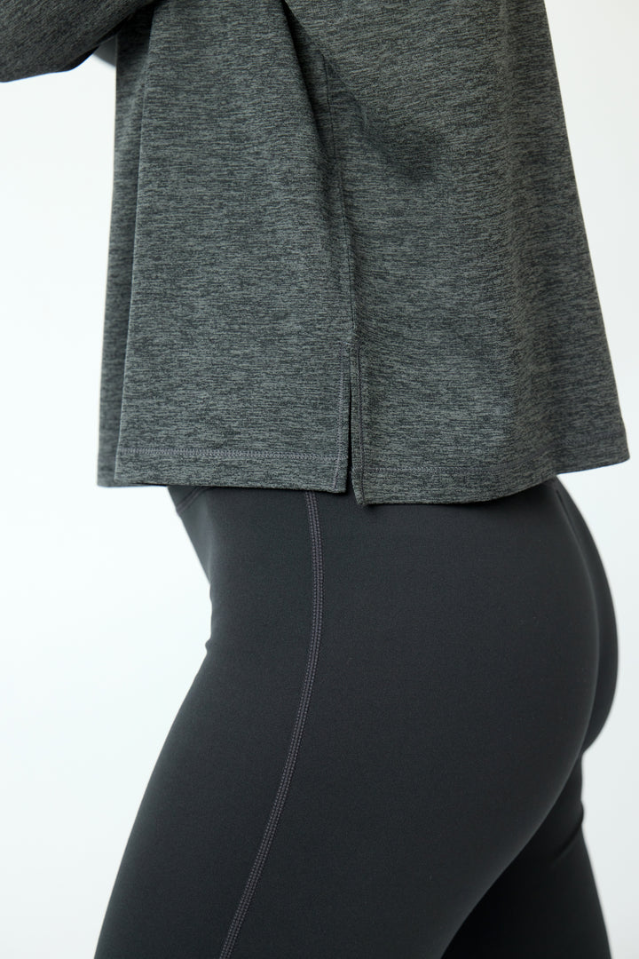 RESET FITTED LONG SLEEVE TEE MOON