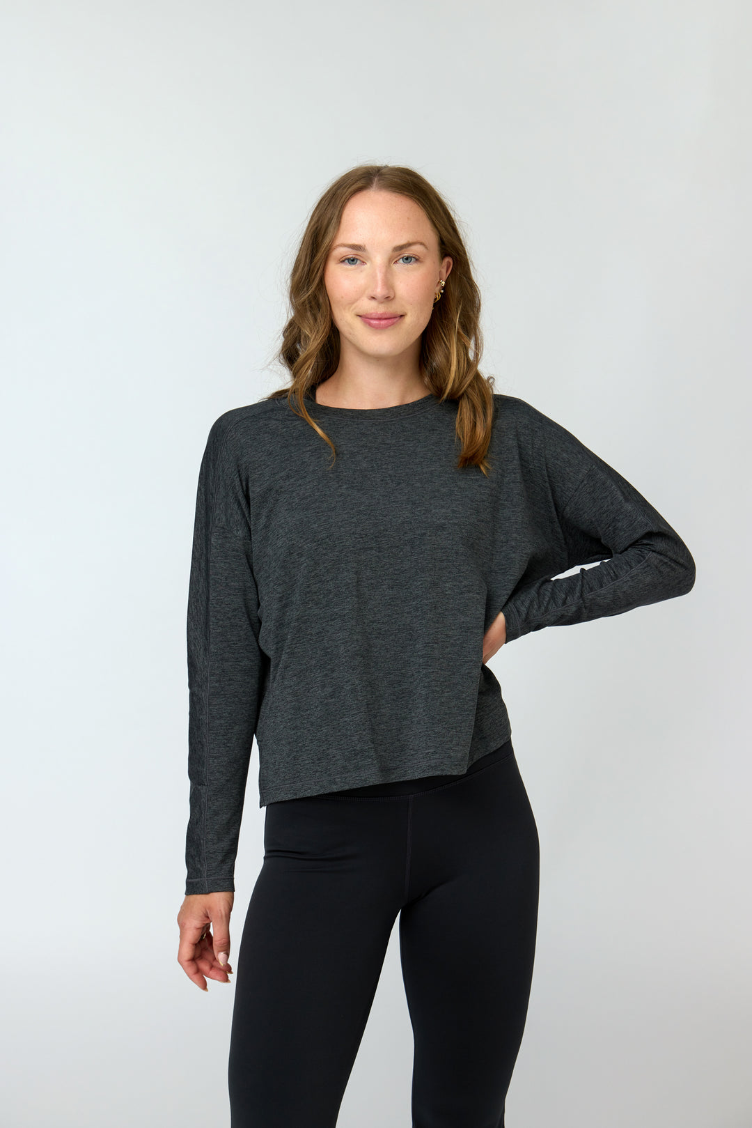 RESET FITTED LONG SLEEVE TEE MOON