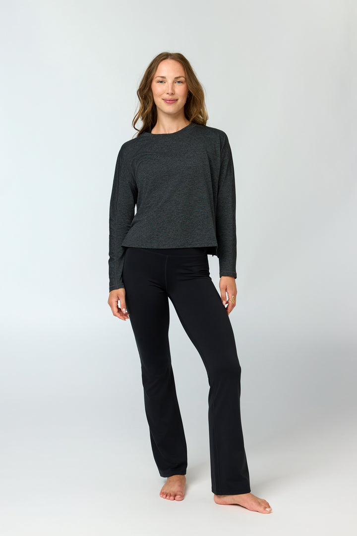 RESET FITTED LONG SLEEVE TEE MOON
