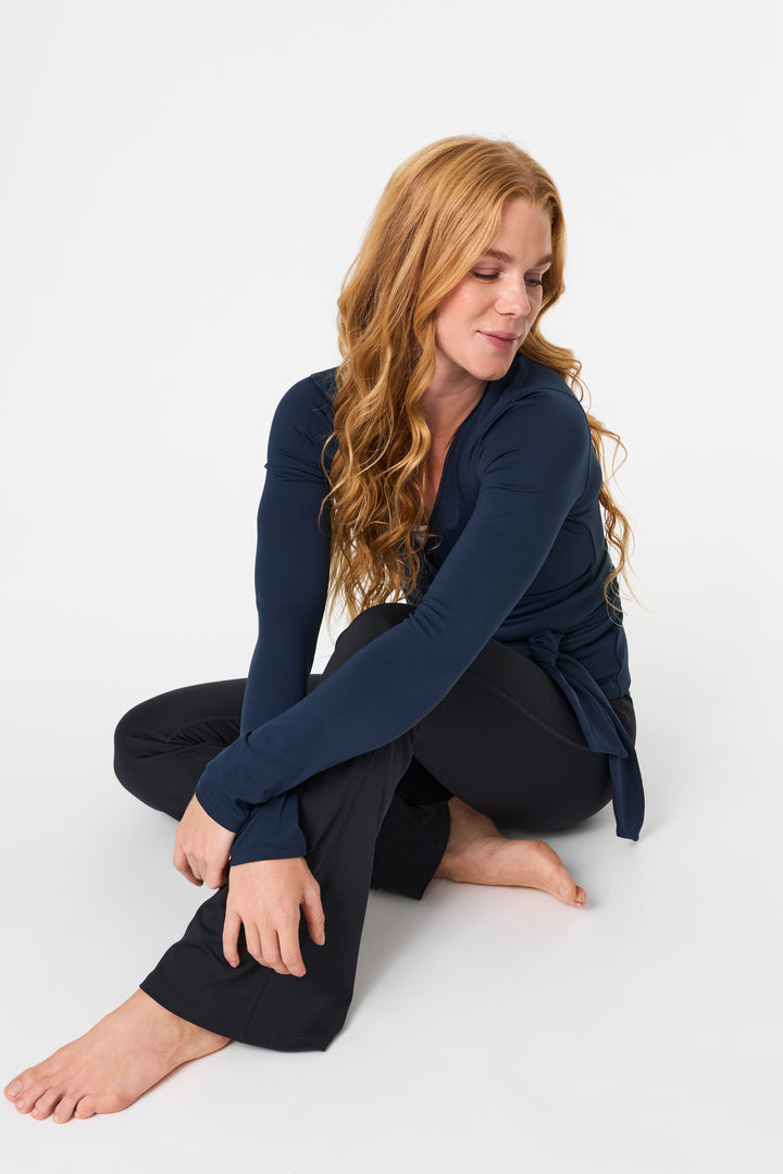 FLOAT WRAP TEE MIDNIGHT