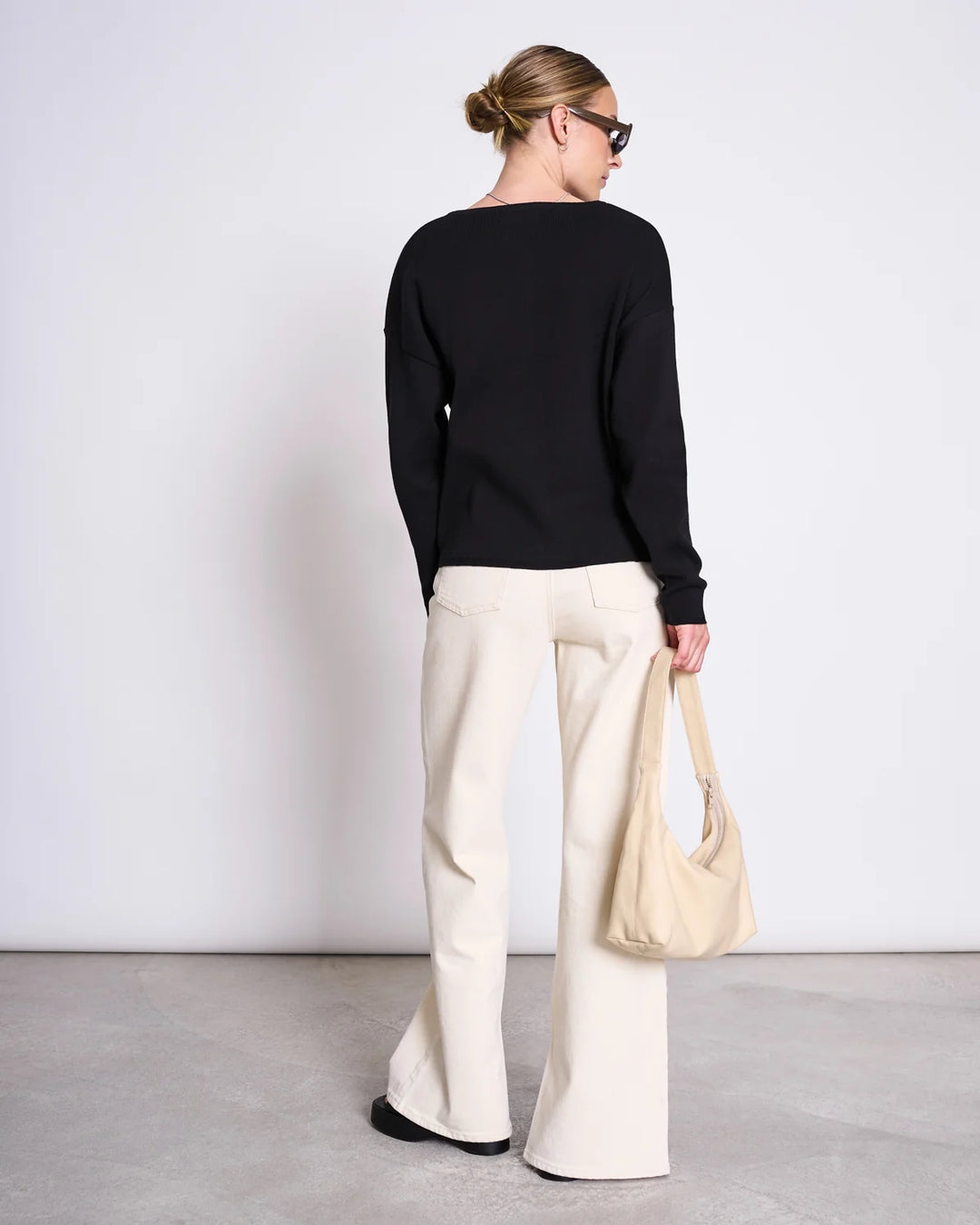 WILLIAMSBURG LIGHT KNIT JUMPER SVÖRT