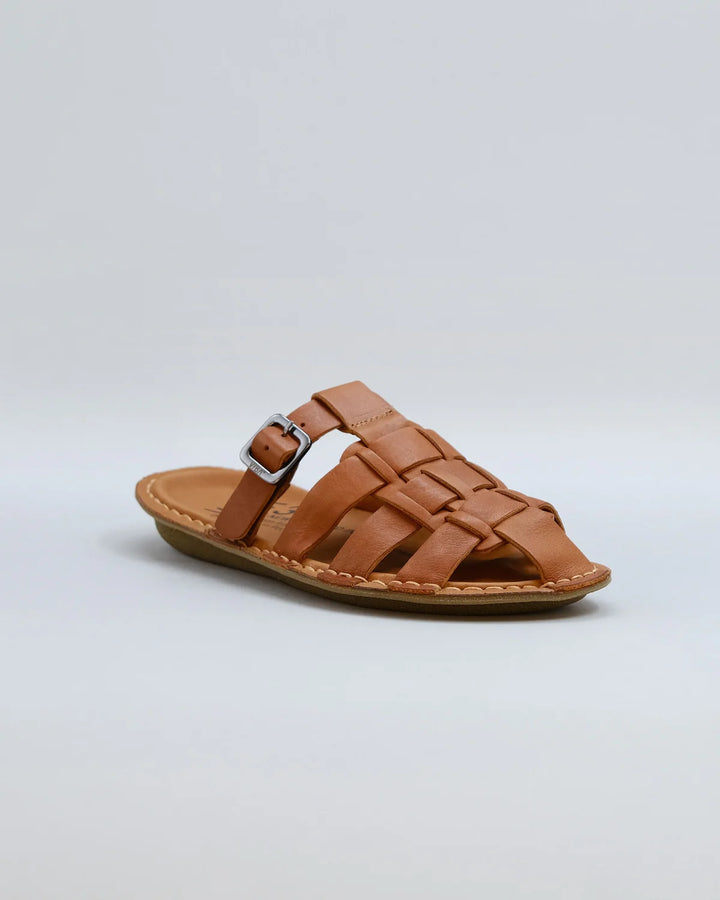 AMALFI SANDALAR COGNAC BROWN