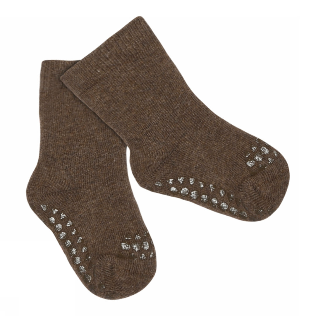 Terry socks - cotton - Chocolate