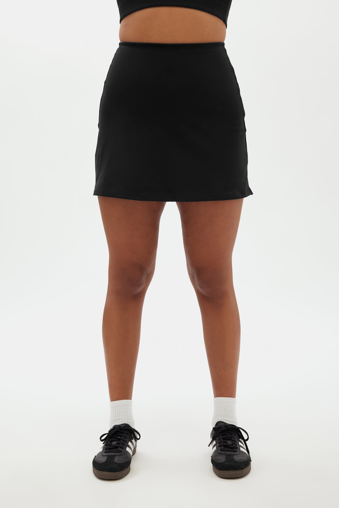 THE SKORT HIGE RISE SVART