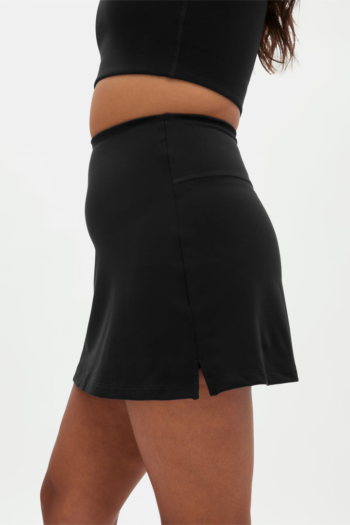 THE SKORT HIGE RISE SVART