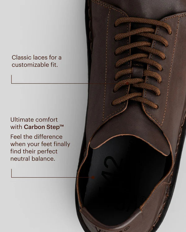 LISBOA LEATHER COCOA BROWN