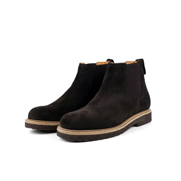 HUDIKSVALL DARK BROWN SUEDE
