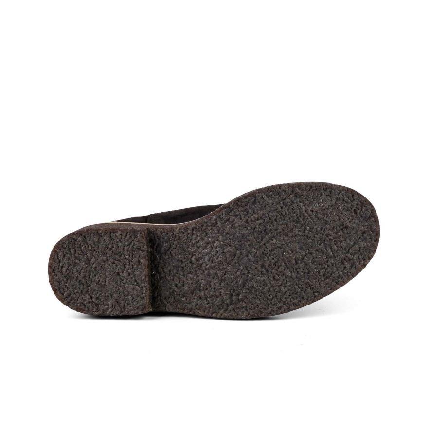 HUDIKSVALL DARK BROWN SUEDE