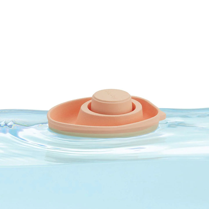 RUBBER CONVERTIBLE BOAT - PASTEL ORANGE