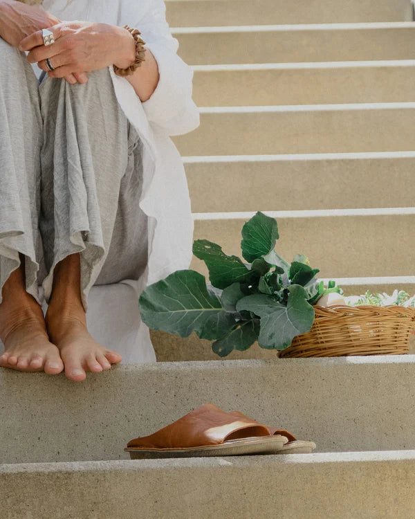 SAINT TROPEZ LEATHER COGNAC